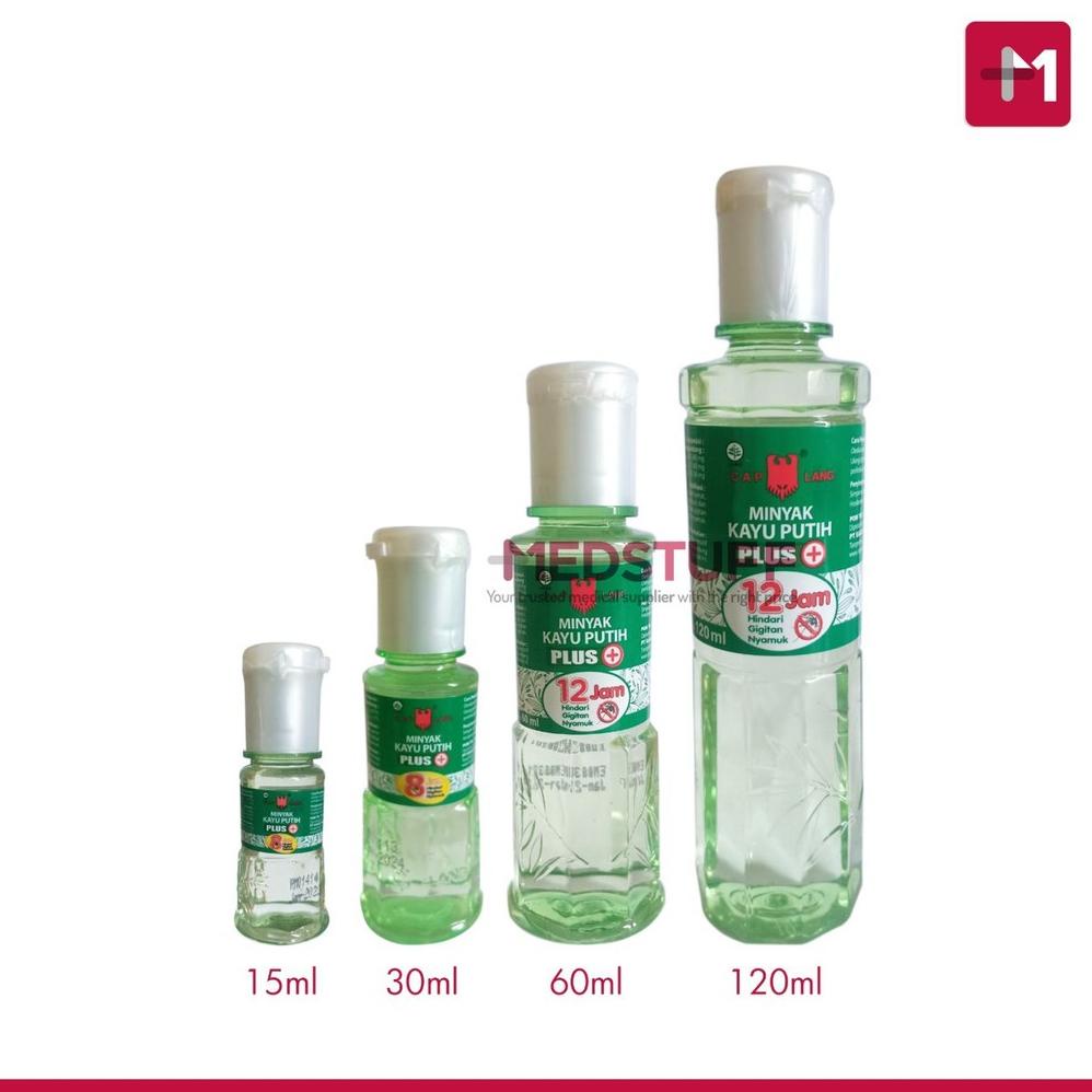 Jual Minyak Kayu Putih PLUS 60ml CAP LANG Minyak Kayu Putih Anti Nyamuk