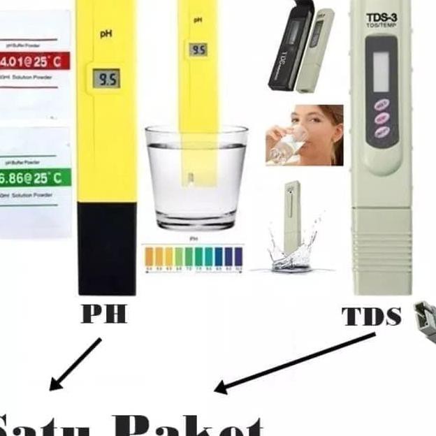 Jual DIGITAL PAKET ALAT UKUR PH TDS METER HIDROPONIK AKUARIUM Shopee