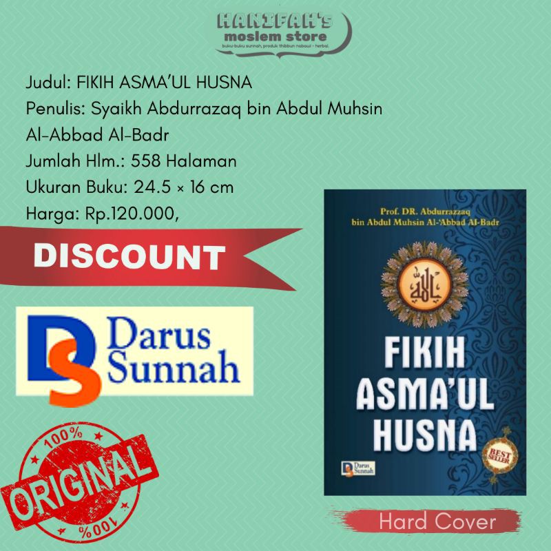 Jual Fikih Asmaul Husna Fiqih Asmaul Husna Nama Nama Allah Buku