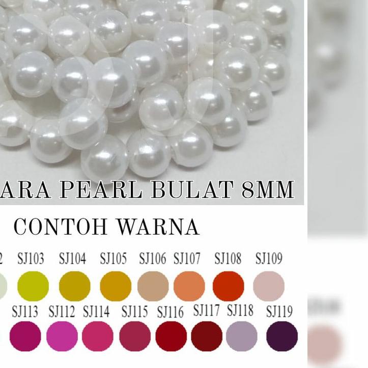 Jual Manik Ringan Mote Ringan Mutiara Ringan Sintetis Manik