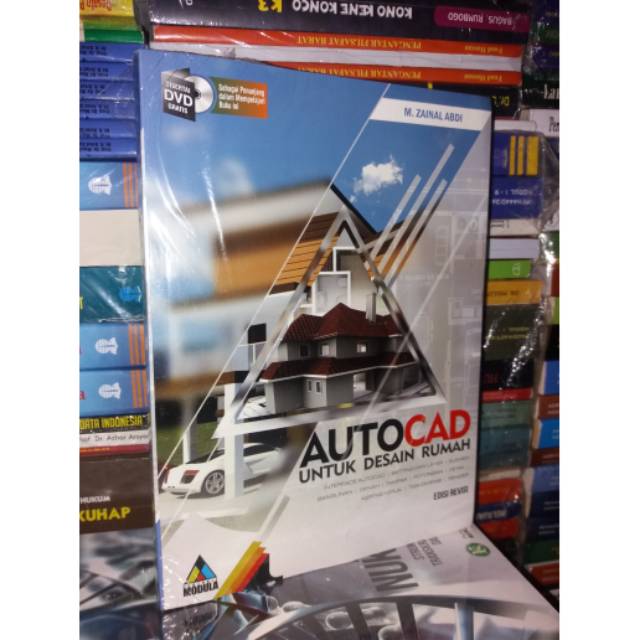 Jual AUTOCAD Untuk Desain Rumah Edisi Revisi Plus CD Buku Original