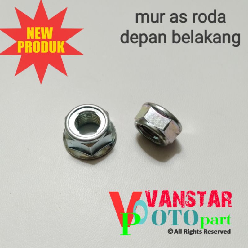 Jual Mur As Roda Depan Belakang Satria Hiu Lumba Tak Shopee Indonesia