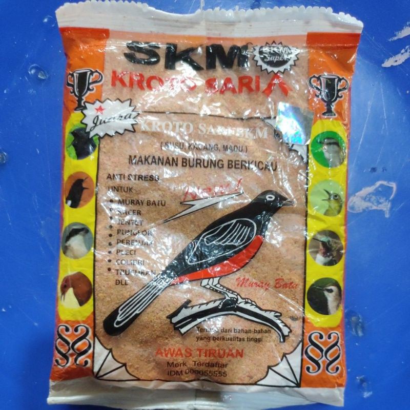 Jual Skm Kroto Sari Halus Makanan Pakan Burung KACER KOLIBRI MURAI