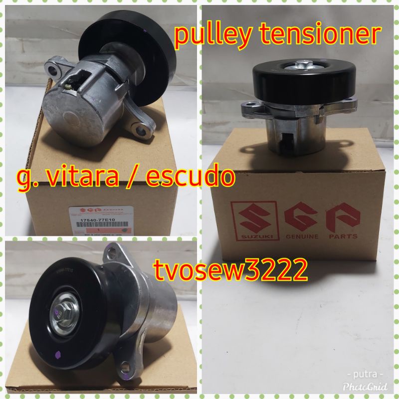 Jual PULLEY TENSIONER ASSY VAN BELT SUZUKI GRAND VITARA 2 0 ESCUDO 2 0