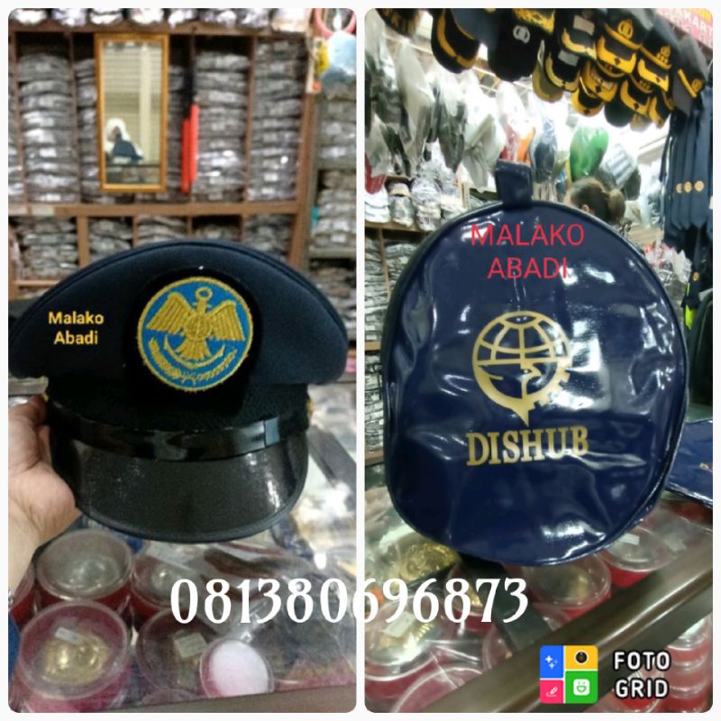 Jual TOPI PET PDU DISHUB Kemenhub PRIA HANYA PAKE LOGO Shopee Indonesia