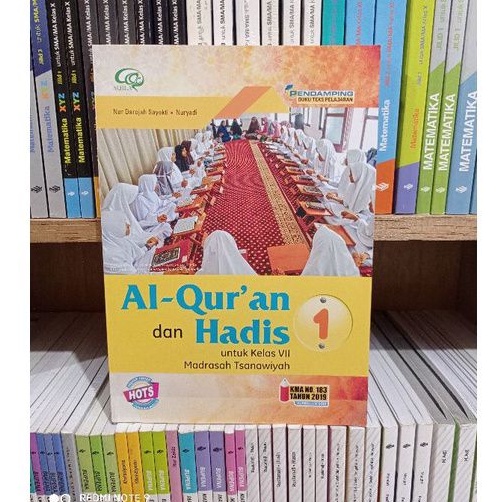 Jual New Buku Mts Alquran Dan Hadis Kelas Aqila Shopee Indonesia