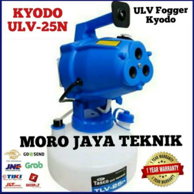 Jual Mesin Fogging Kyodo TLV 25N ULV Cold Fogger Listrik Cairan