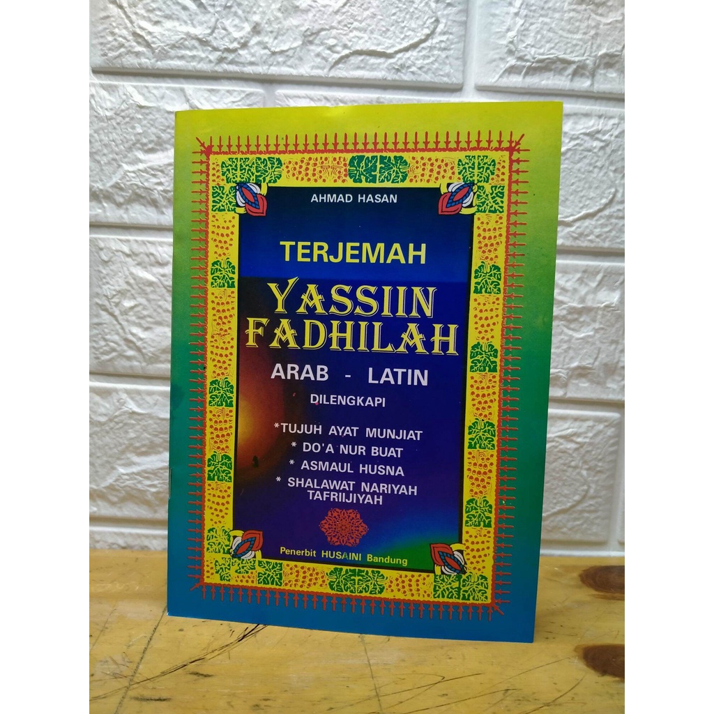 Jual Terjemah Yasin Fadhilah Arab Latin Lengkap Ayat Munjiyat Asmaul