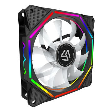 Jual Fan Case Gaming Alseye 12cm Led El 120 A Rgb Pentagon For Pc Cpu