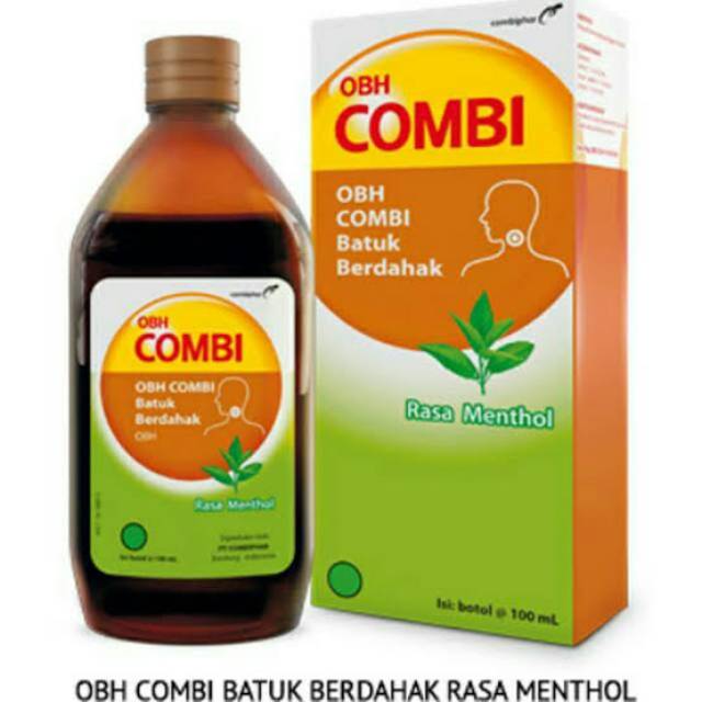 Jual Obh Combi Batuk Berdahak Ml Menthol Jahe Shopee Indonesia