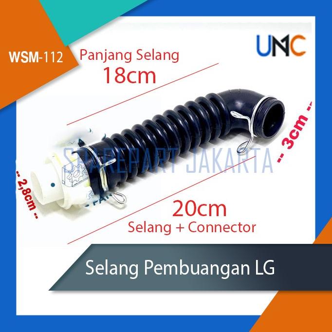 Jual Selang Karet Pembuangan Mesin Cuci LG 1 Tabung Shopee Indonesia