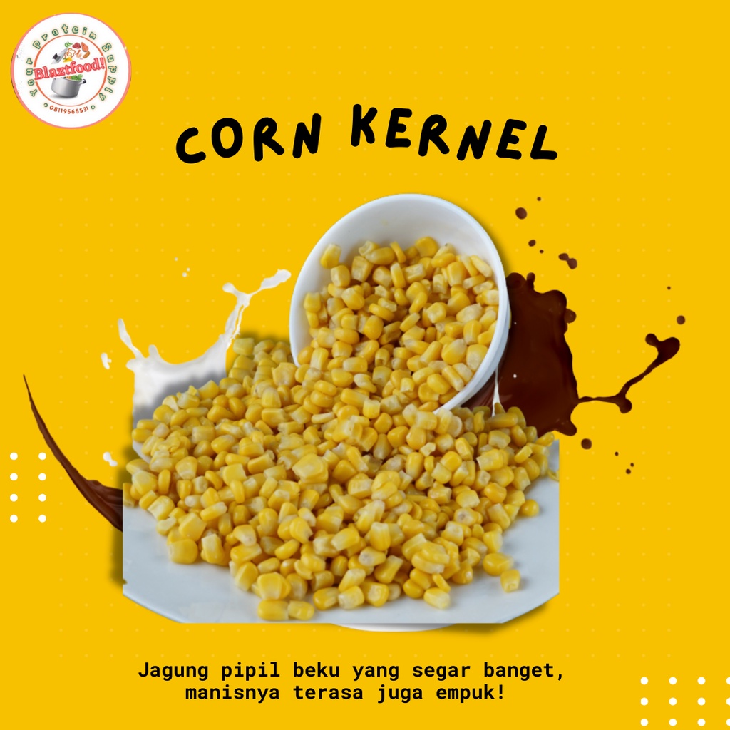 Jual Sweet Corn Kernel Jagung Pipil Manis Beku 1 Kg Shopee Indonesia