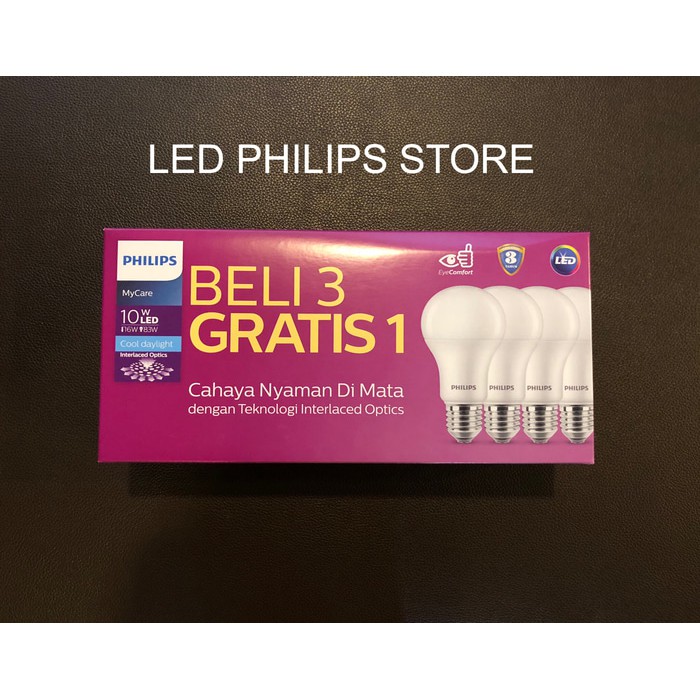 Jual Jual Philips Lampu Led Watt W Watt W Paket Isi Pcs