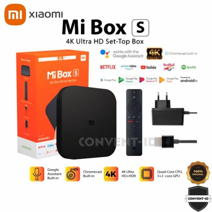 Jual Xiaomi Mi Box S K Ultra Hd Android Tv International Mi Tv Box