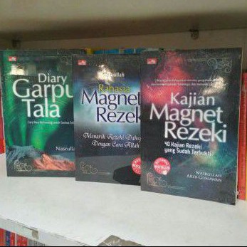 Jual Paket Buku Rahasia Magnet Rezeki Kajian Magnet Rezeki Diary Garpu