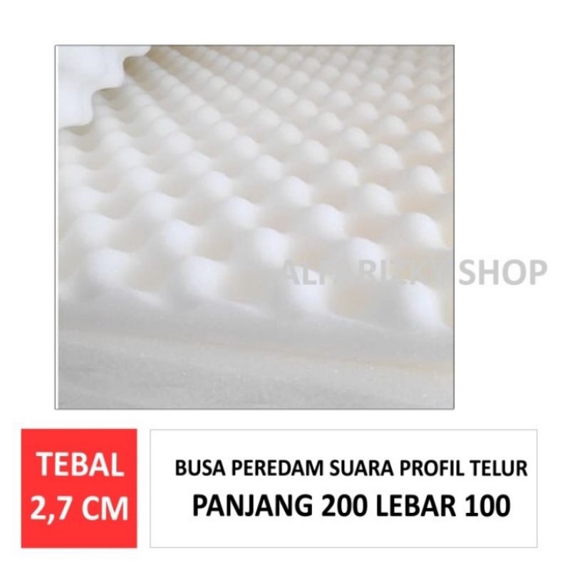 Jual Busa Telur Soundproof Foam Peredam Suara Ruangan X X Cm