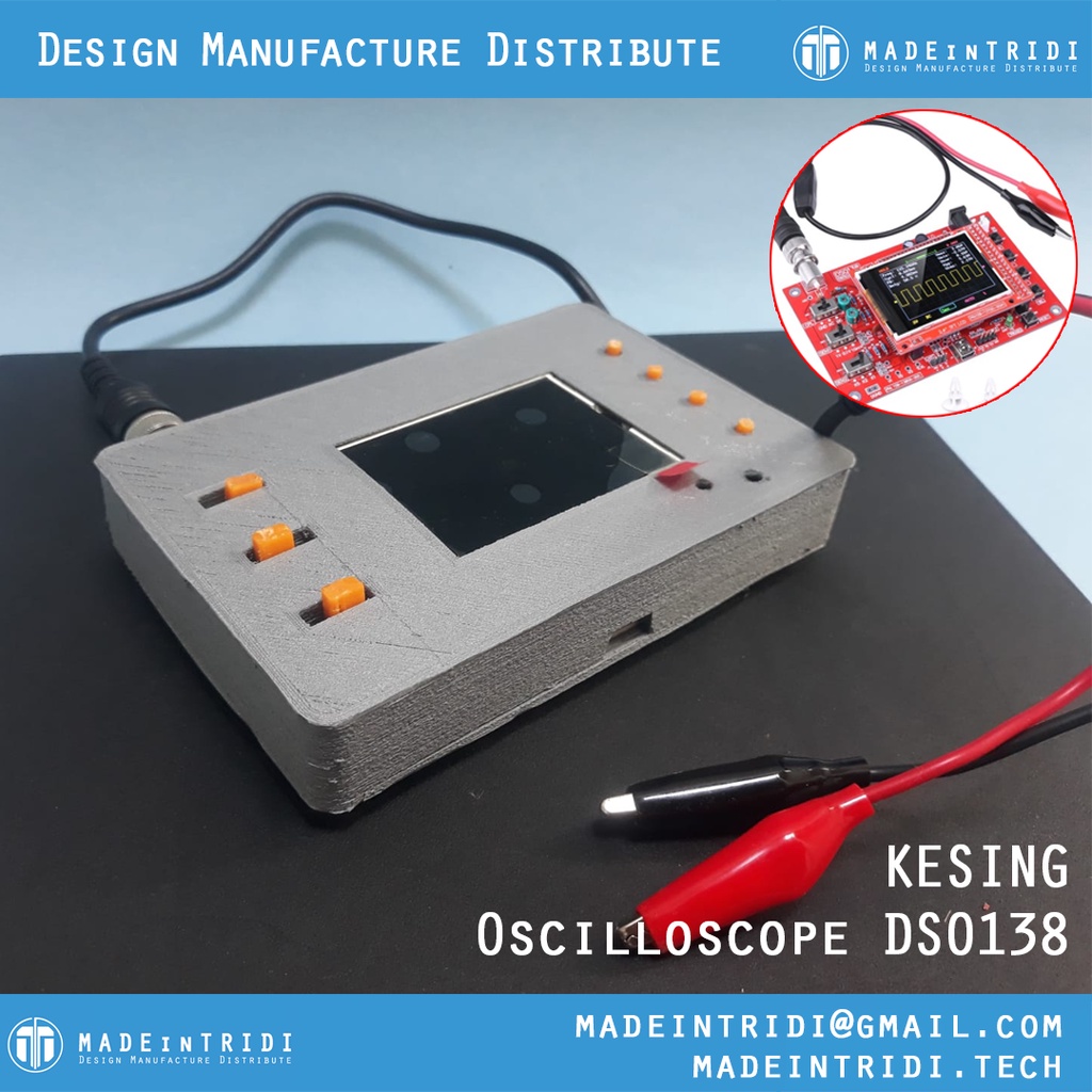 Jual Casing DSO138 Digital Oscilloscope Enclosure Shopee Indonesia