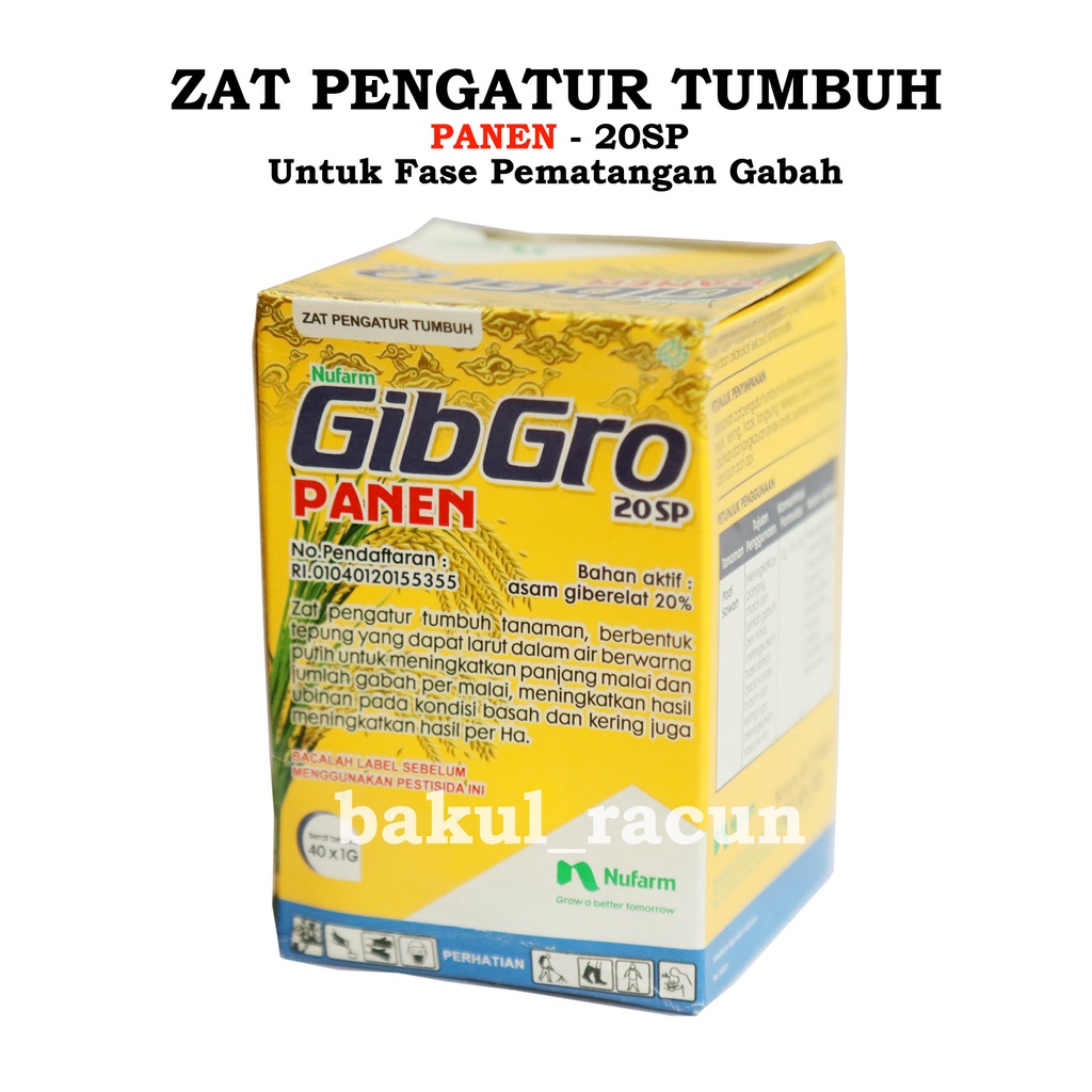 Jual Gibgro Sp Dan Sp Panen Zat Pengatur Tumbuh Zpt Penyubur Padi