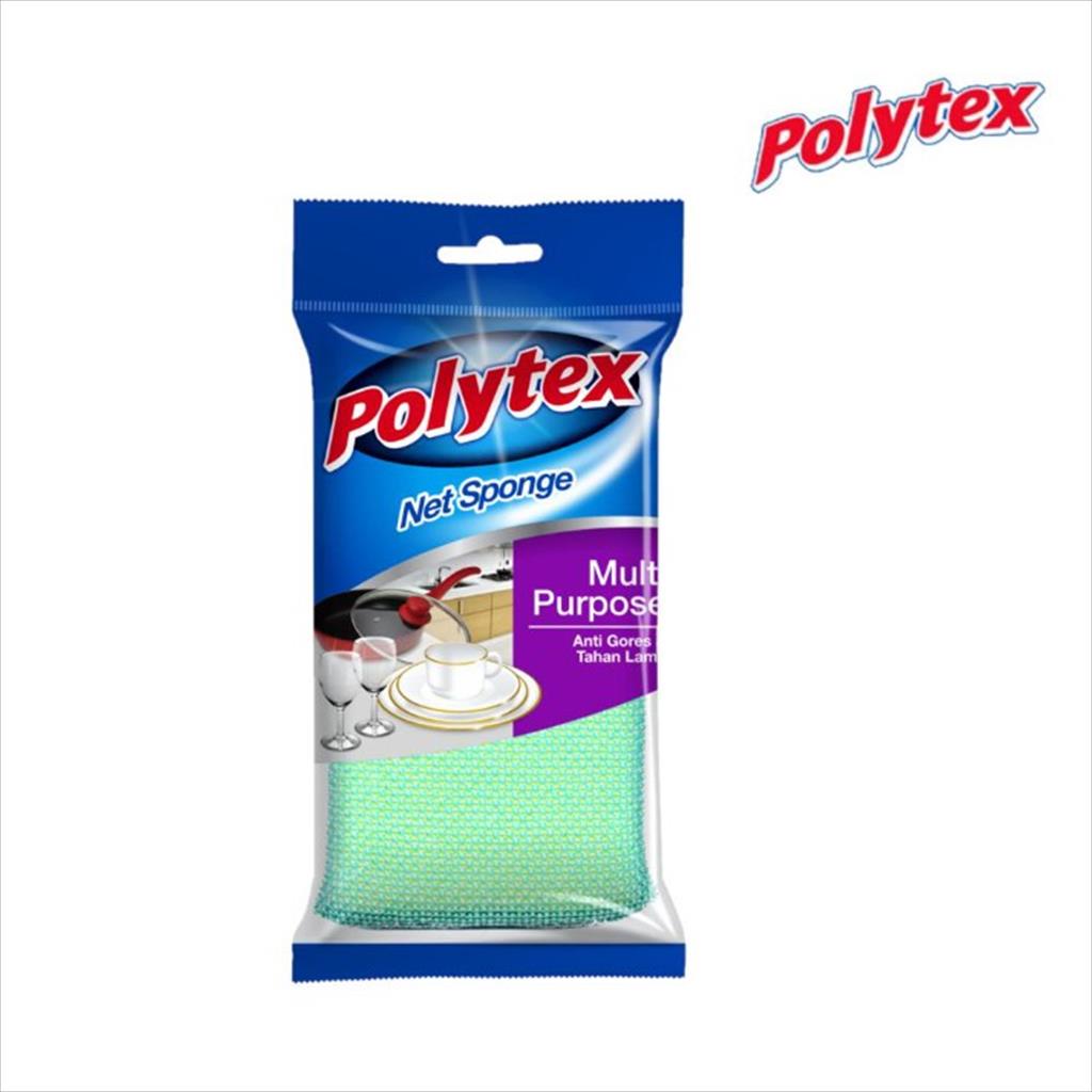 Jual Polytex Net Sponge Multi Purpose Anti Gores Sabut Jaring Tahan