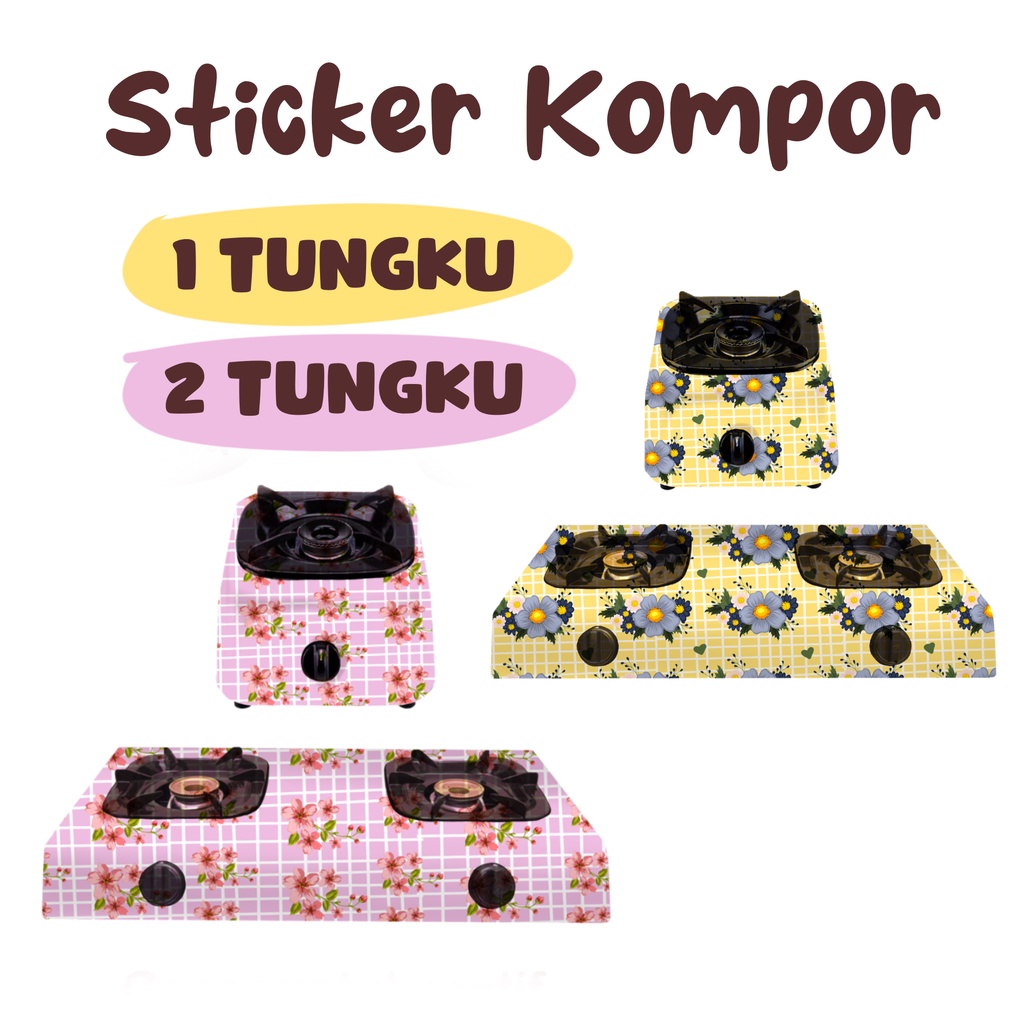 Jual Stiker Kompor Tungku Dan Tungku Motif Bunga Shopee Indonesia