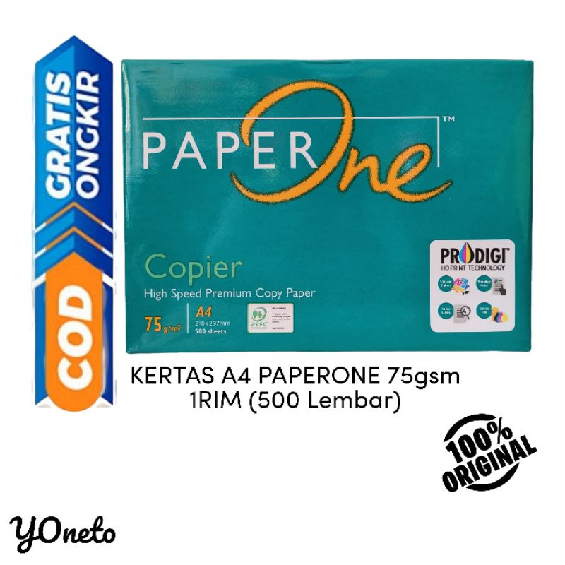 Jual Kertas Hvs A Paperone Rim Lembar Shopee Indonesia