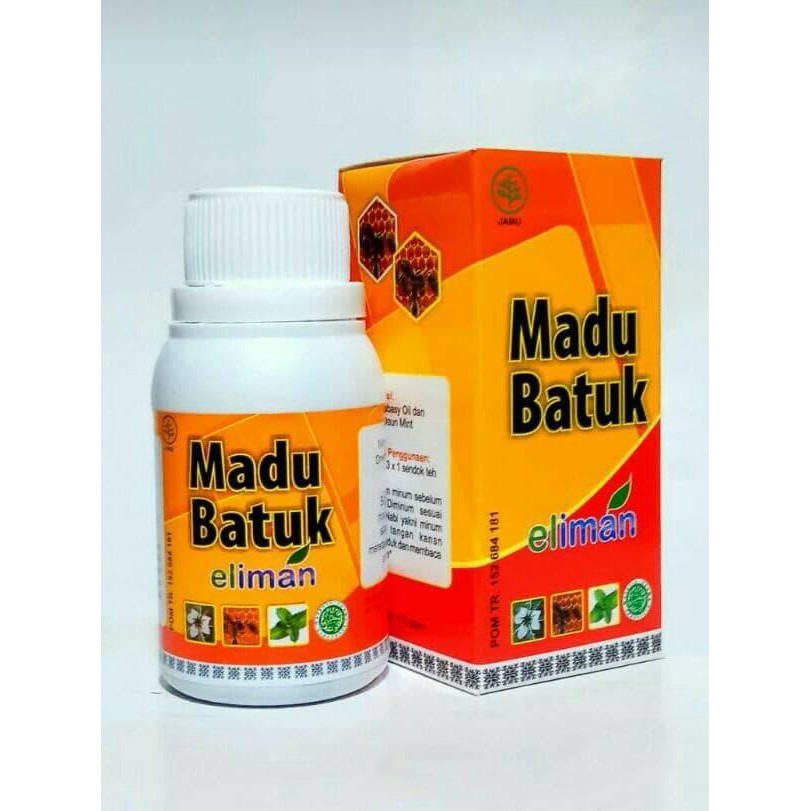 Jual Madu Batuk El Iman Meredakan Batuk Flu Pilek Mengandung Omega