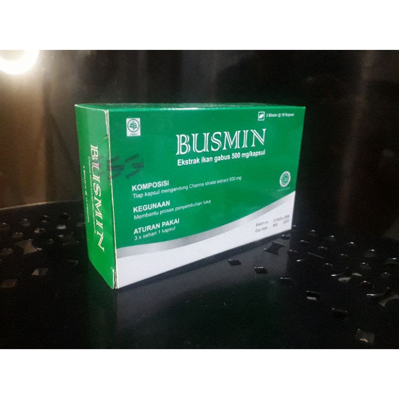 Jual BUSMIN 500 MG BOX 30 KAPSUL Shopee Indonesia