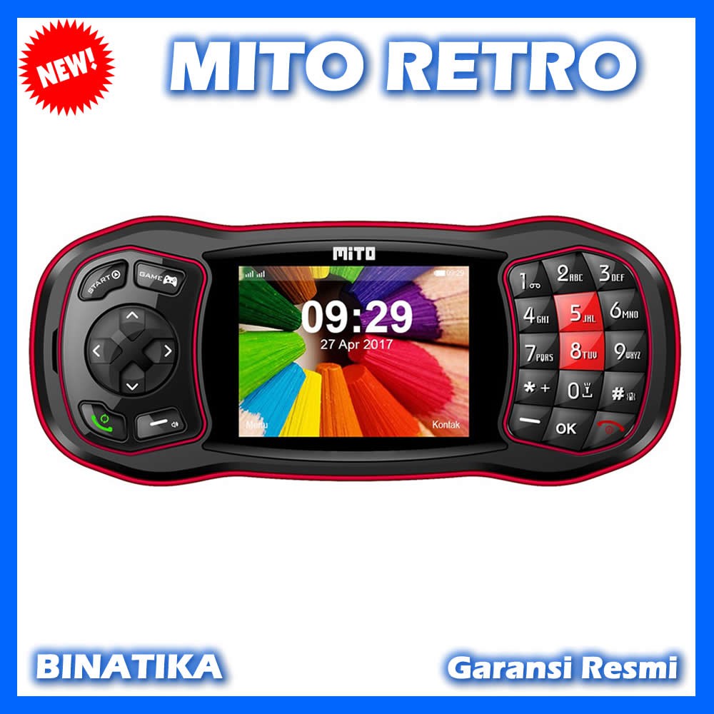 Jual Mito Retro Triple Sim Gamephone Shopee Indonesia