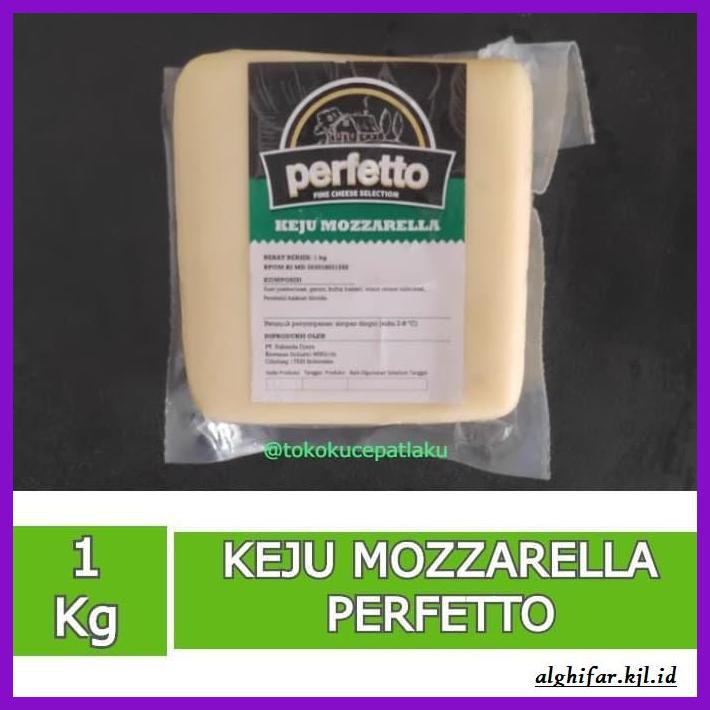 Jual Ujekujek Keju Mozarella 1 Kg Mozzarella Cheese Perfetto