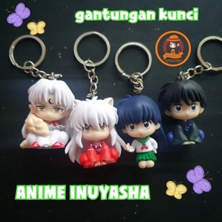 Jual Gantungan Kunci Mini Action Figure Anime Manga Inuyasha Shopee