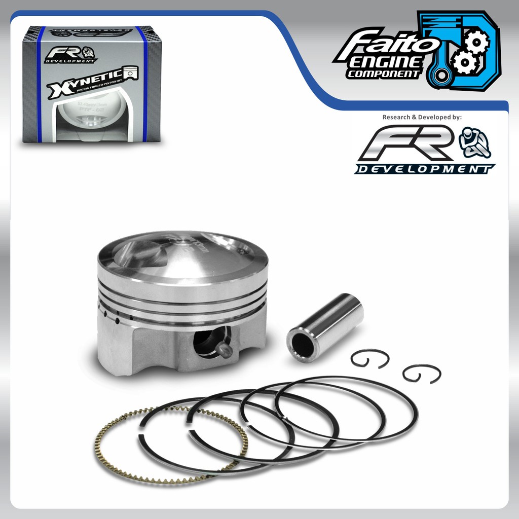 Jual FAITO Piston Seher Kit Forging 53 4 Pin 13 Forged XYNETIC Supra X