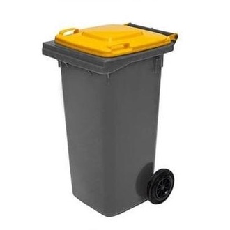 Jual Harga Spesial Tempat Sampah Dust Bin Neo Grey 120L Krisbow