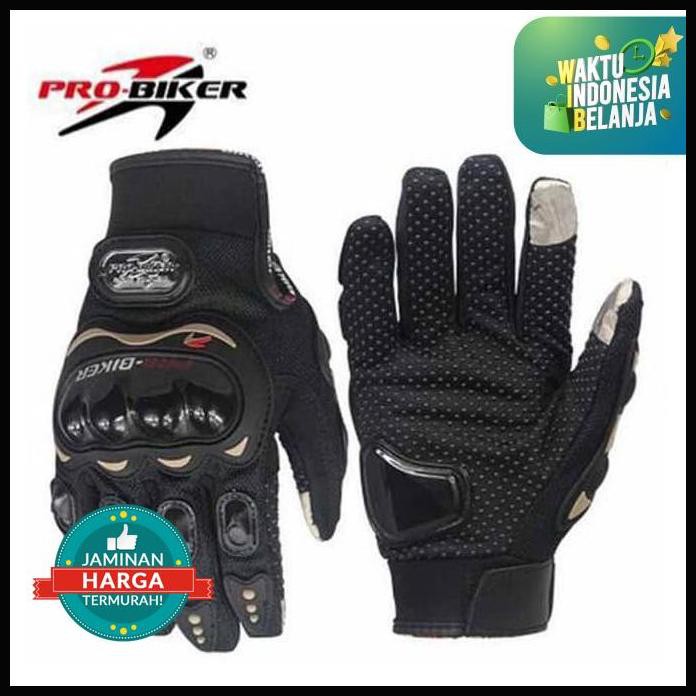 Jual Sarung Tangan Motor Probiker Full Pro Biker Glove Touch Screen Mcs