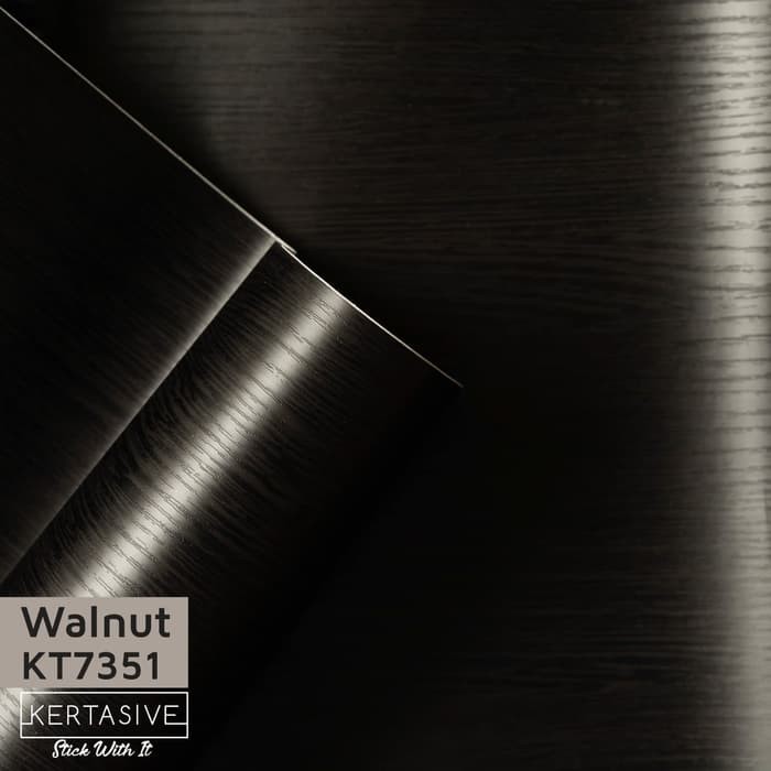 Jual WALLPAPER GENARIS WARNA WALNUT PVC INTERIOR FILM KERTASIVE