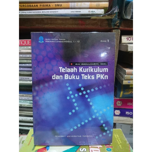 Jual Buku Telaah Kurikulum Dan Buku Teks PKn UT Shopee Indonesia