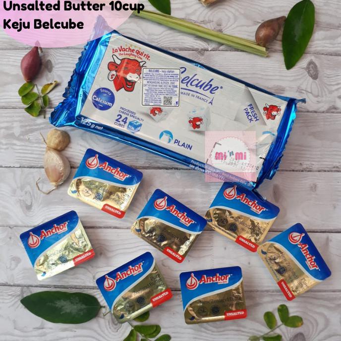 Jual Paket Mpasi Bayi Unsalted Butter Keju Belcube Makanan Bubur Bayi