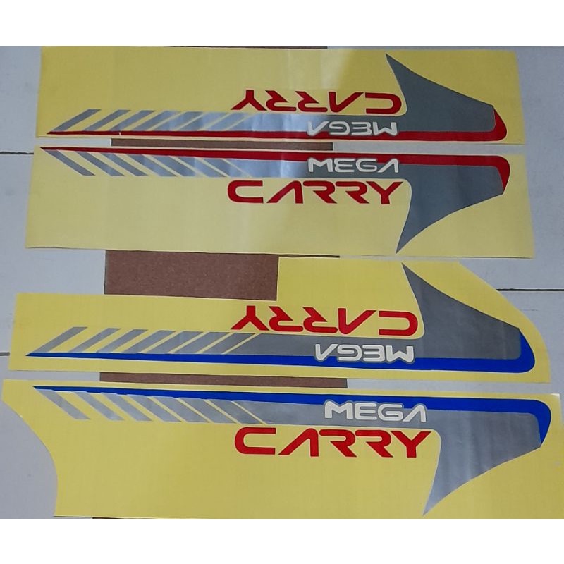 Jual Stiker List Body Stiker APV Mega Carry Sticker List Body Pintu