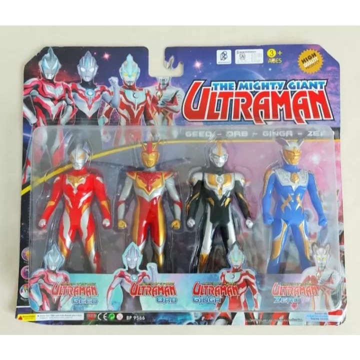 Jual Robot Ultraman Isi Nyala Di Dada Orb Dyna Ginga Zero