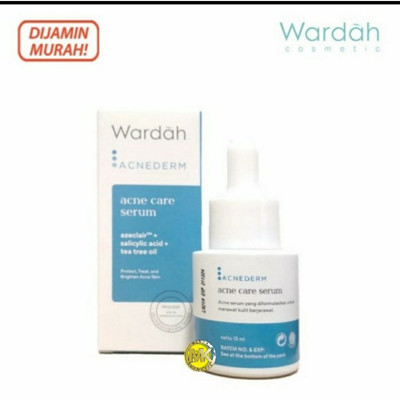 Jual Wardah Acnederm Acne Care Serum Ml Shopee Indonesia