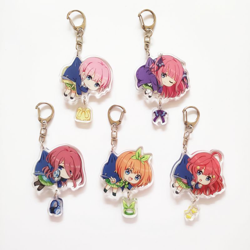 Jual Keychain Gantungan Kunci Anime Gotoubun No Hanayome Nakano