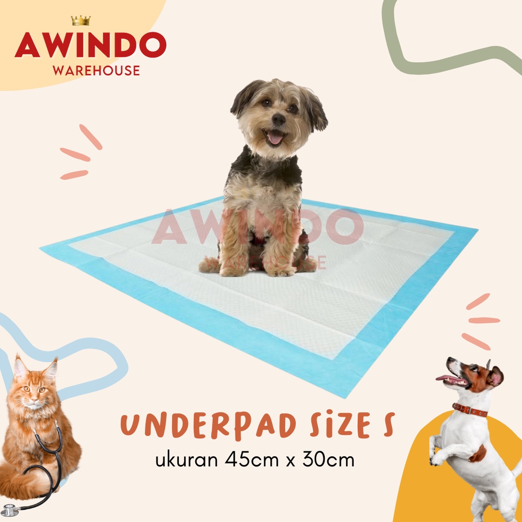 Jual Underpad Size S Alas Pipis Pup Underpad Kucing Anjing Perlak