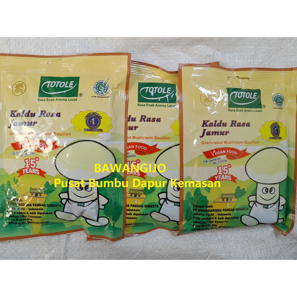 Jual Kaldu Rasa Jamur Totole Gr Vegan Food Mushroom Bouillon Shopee