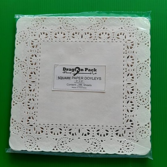 Jual Kertas Paper Doyleys Doilies Persegi Square 8 X8 100 Pcs