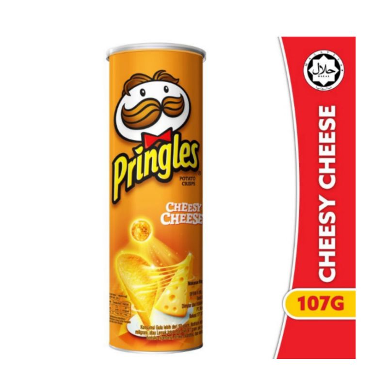 Jual Pringles Potato Crisps Original 107 G Shopee Indonesia