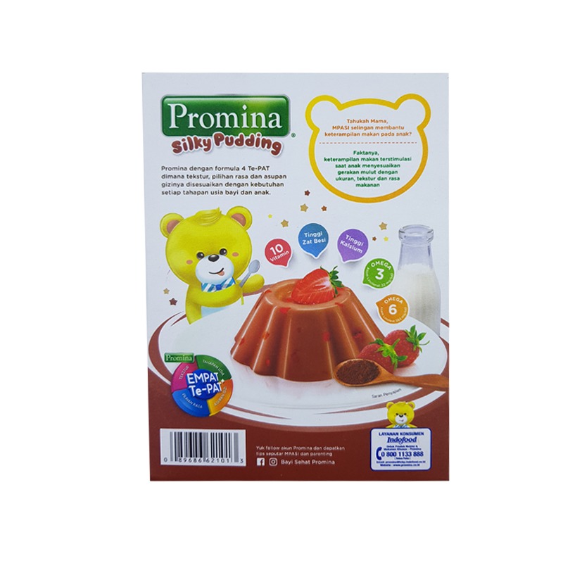 Jual Promina Silky Pudding Rasa Strawberry Chocolate G X Satchet