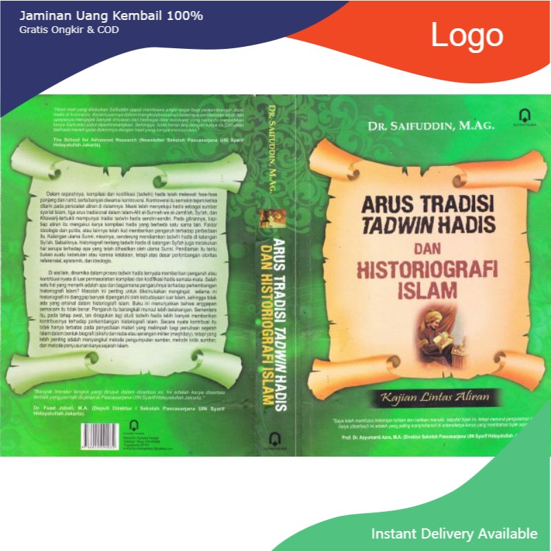 Jual ARUS TRADISI TADWIN HADIS Dan Historiografi Islam Shopee Indonesia