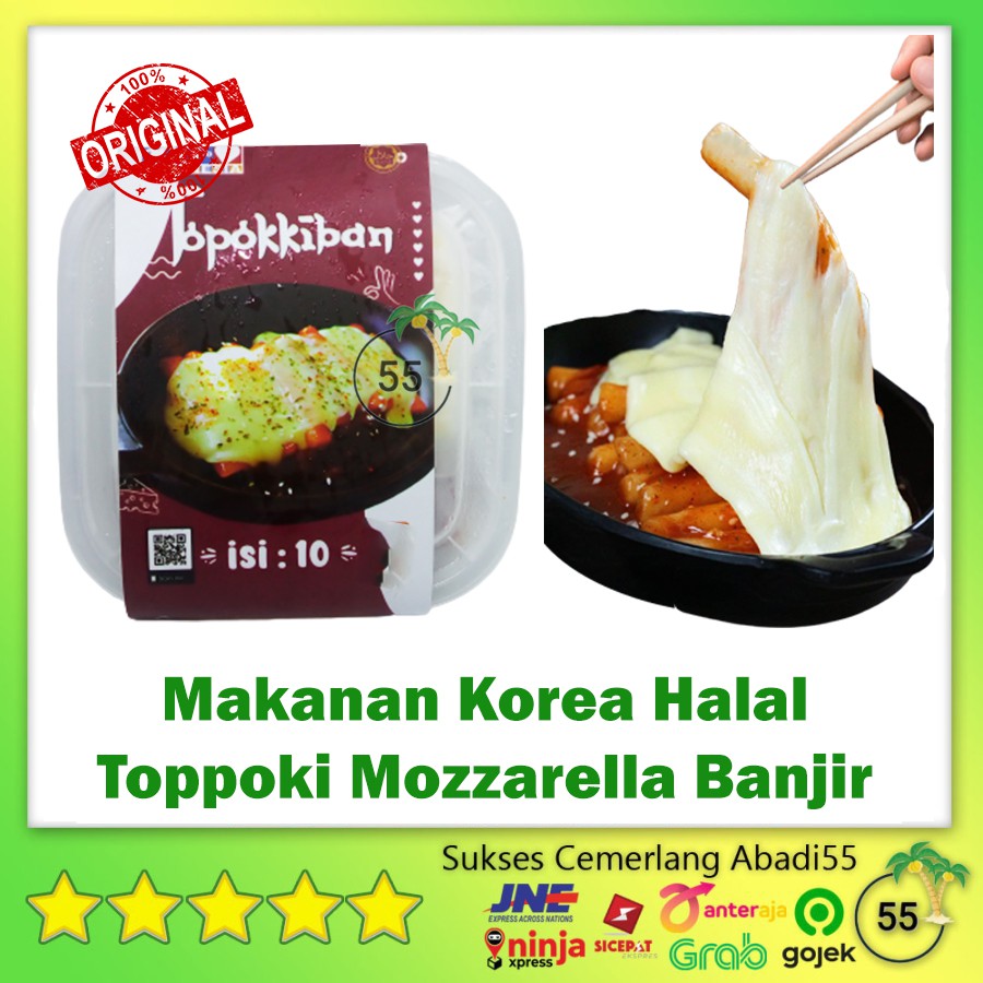 Jual Makanan Korea Halal Hot Tteokbokki Mozzarella Toppoki Korea