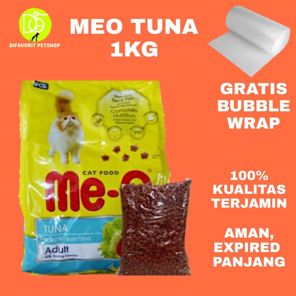 Jual Meo Adult Tuna Kg Makanan Kucing Shopee Indonesia