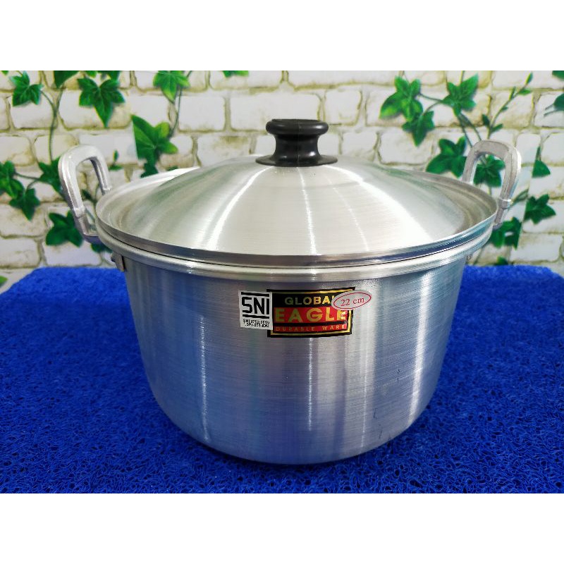 Jual Panci Tutup 22CM Eagle Jawa Panci Masak Rebus Air Panci Sup