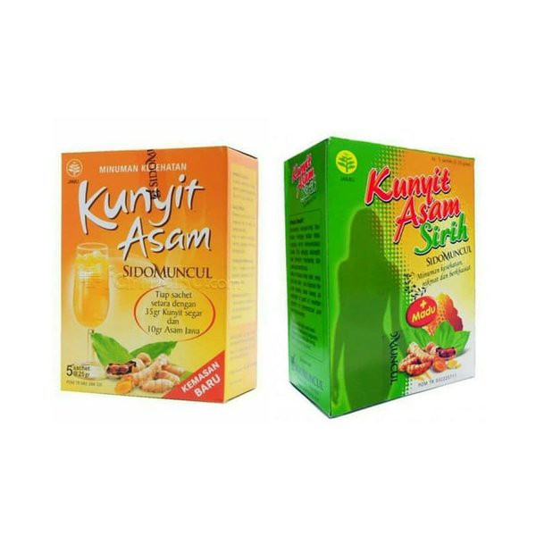 Jual Sidomuncul Kunyit Asam Sirih 5x25gr Shopee Indonesia